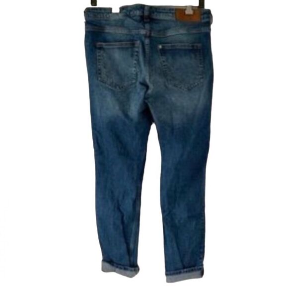 H&M &Denim Women's Girlfriend Fit Distressed Jeans size 29 - Picture 5 of 6